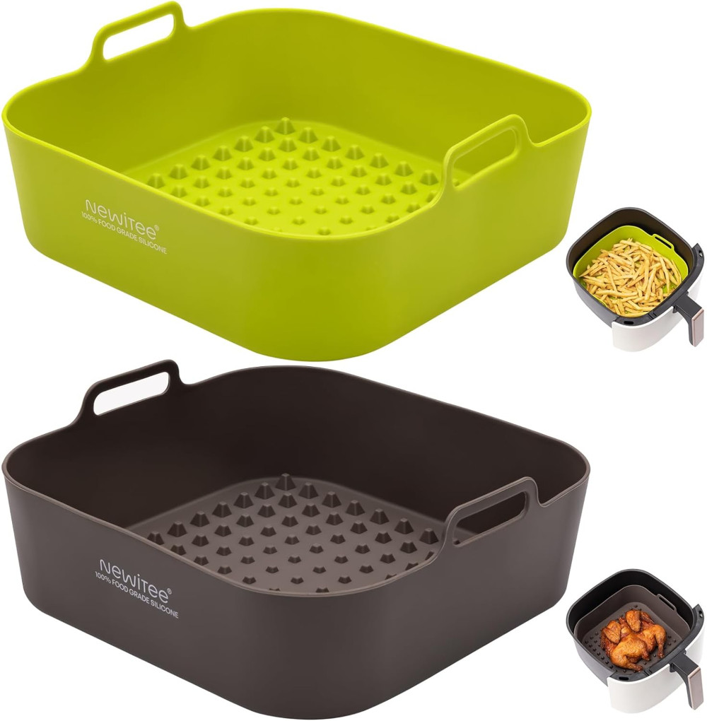 Air Fryer Liners | 5 Best Options of 2024 8 newitee air fryer silicone liners - runner up
