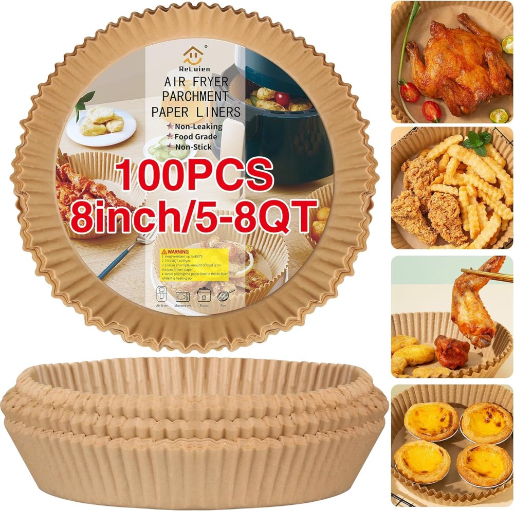 Air Fryer Liners | 5 Best Options of 2024 11 reluien air fryer paper liners - best value
