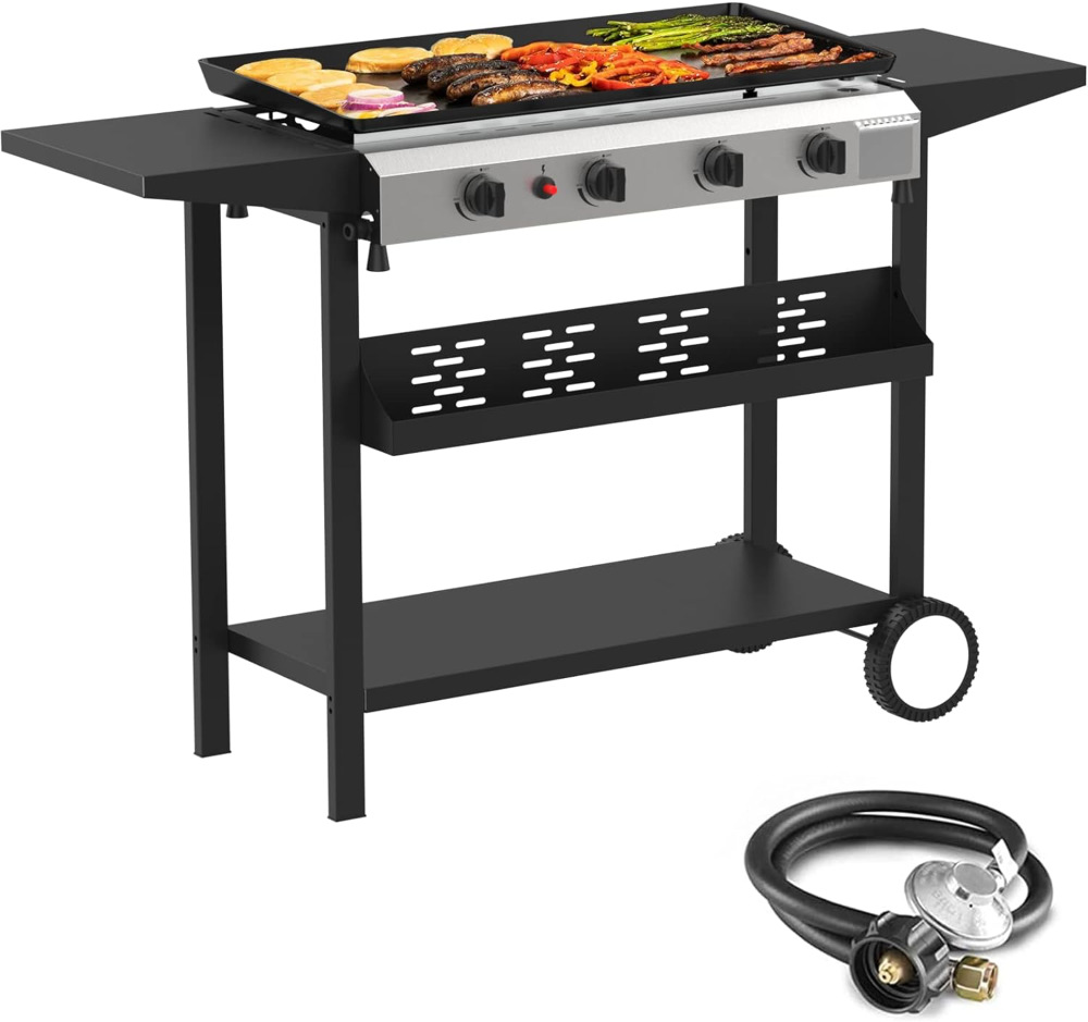 skok 4 burner gas griddle - best value