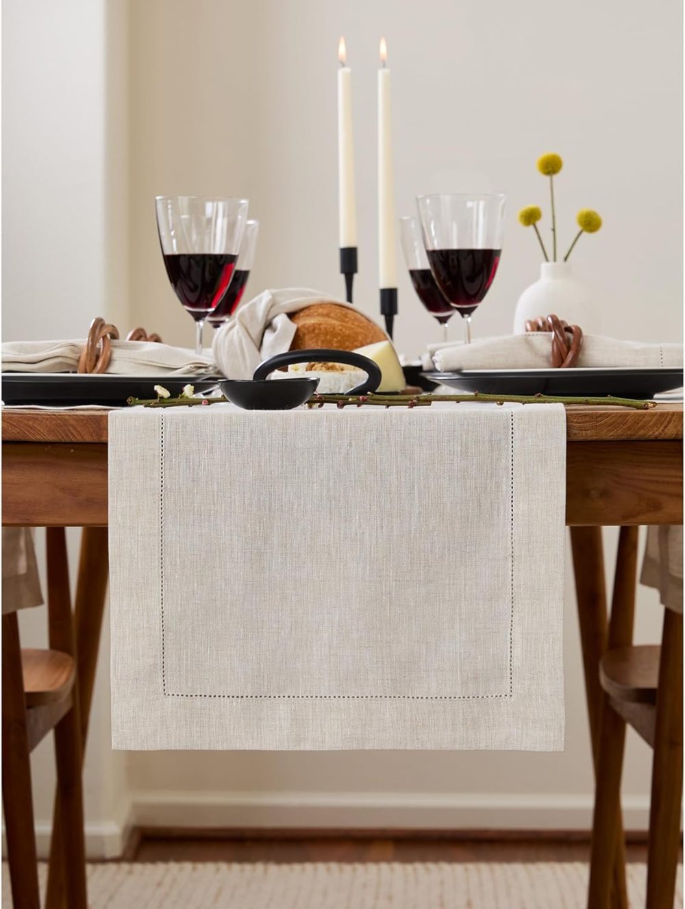 solino home linen table runner - runner up