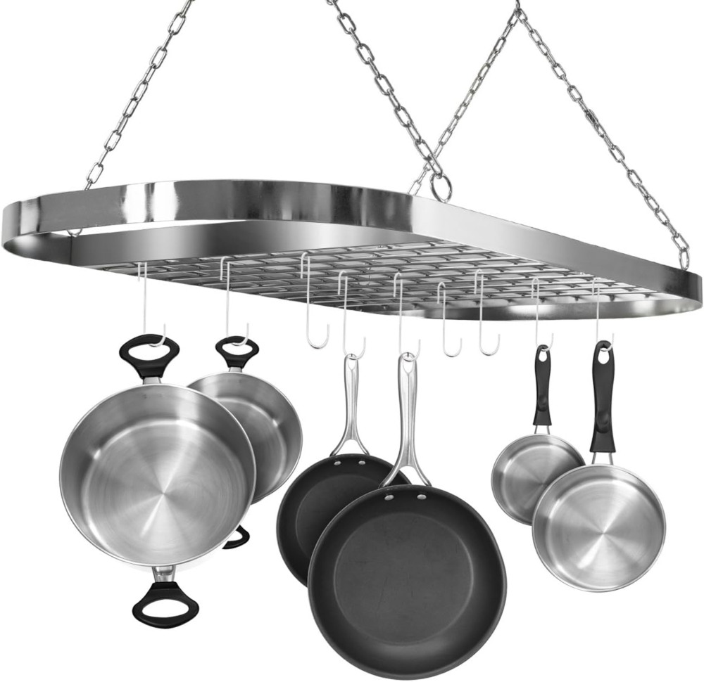 sorbus pot and pan rack - multipurpose