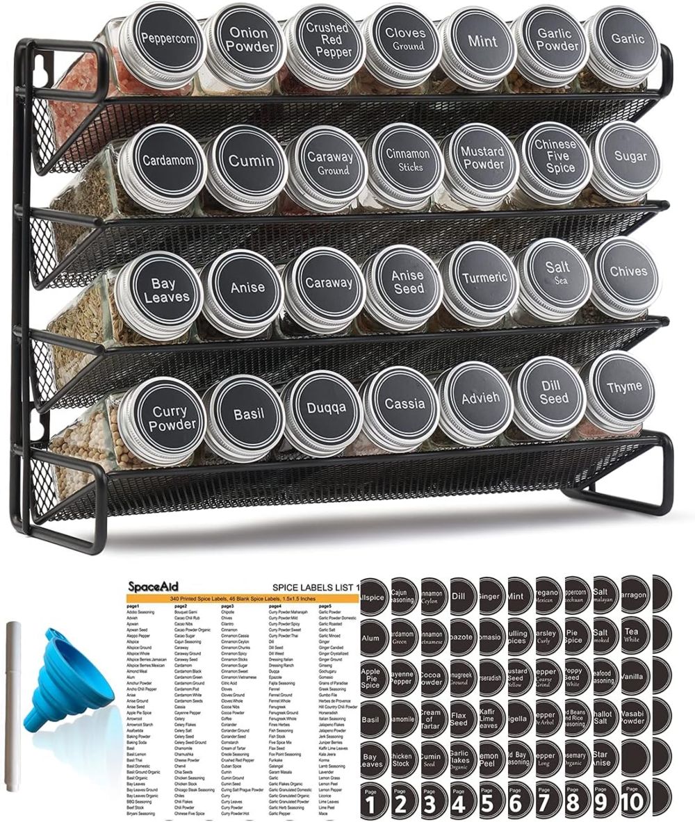 spaceaid spice rack organizer - best value