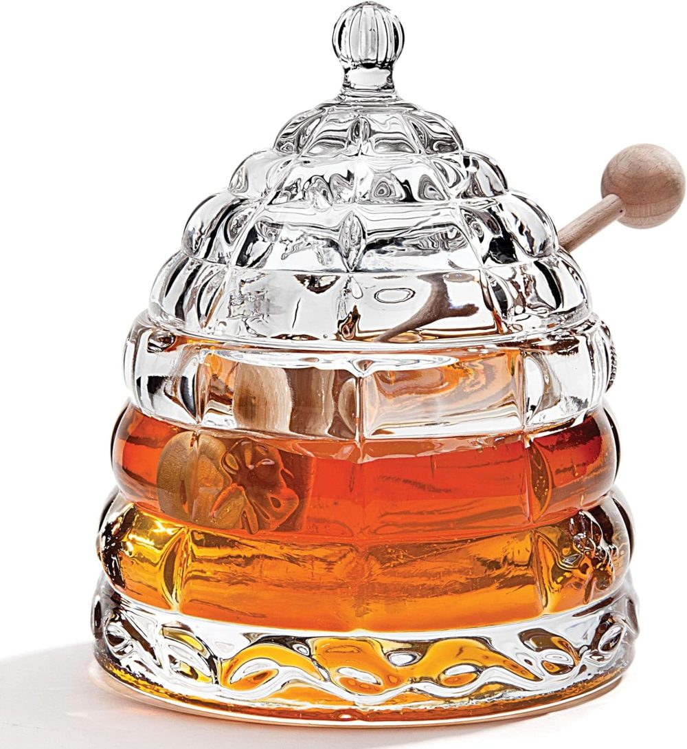 Honey Jar | 5 Best Options of 2024 6 studio silversmith crystal honey jar - our top pick