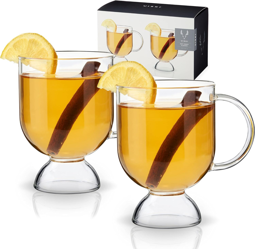 viski hot toddy glass for mulled wine - our top pick