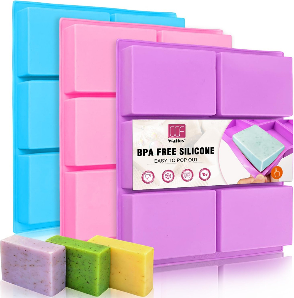walfos silicone soap molds - our top pick