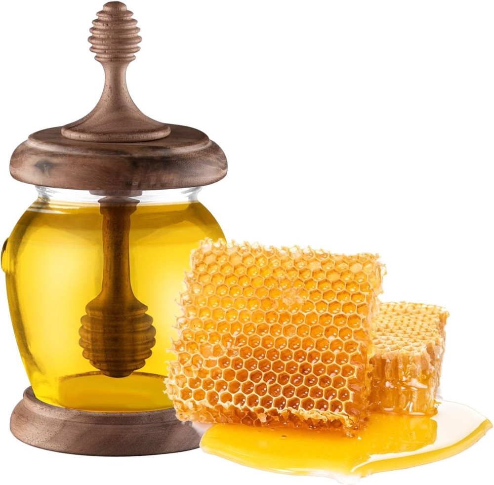 Honey Jar | 5 Best Options of 2024 13 ycmobilya glass honey jar - great design