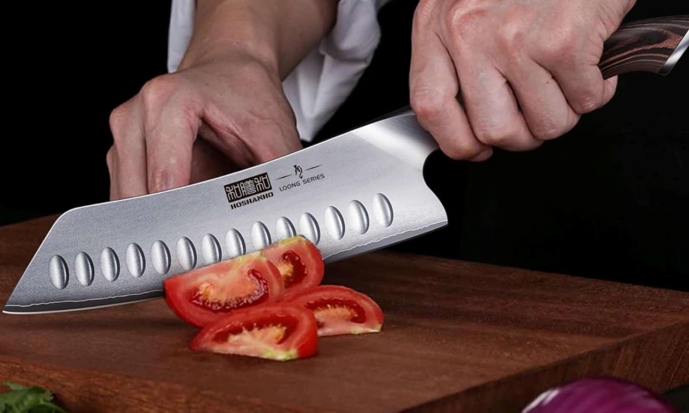 Anatomy of a Santoku Knife