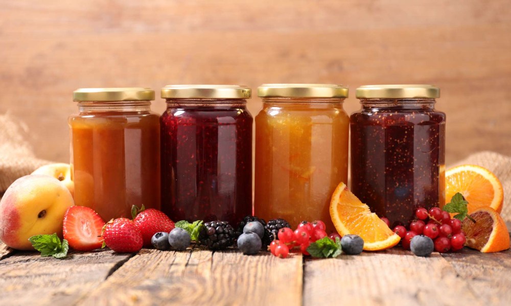 classic fruit jams